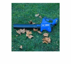 Kobalt KHB 4224A-03 24-volt Max 500-CFM 120-MPH Brushless Handheld Cordless Electric Leaf Blower 4 Ah (Battery & Charger Included) -Kobalt 12 20