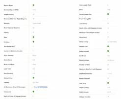 Kobalt KMS 0724B-03 7-1/4-in-Amp 24-volt Max Dual Bevel Sliding Compound Cordless Miter Saw 28 Kobalt KMS 0724B-03 7-1/4-in-Amp 24-volt Max Dual Bevel Sliding Compound Cordless Miter Saw -Kobalt 13 22