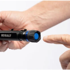 Kobalt Virtually Indestructible Waterproof - 280 Lumens LED Flashlight (Batteries Included) -Kobalt 19225282b L