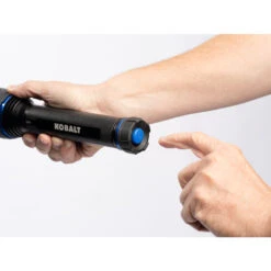 Kobalt Virtually Indestructible Waterproof - 1500 Lumens LED Flashlight (Batteries Included) -Kobalt 19225285b L