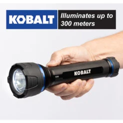 Kobalt Virtually Indestructible Waterproof - 1500 Lumens LED Flashlight (Batteries Included) -Kobalt 19225285da L