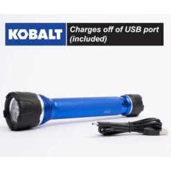 Kobalt Rechargeable - 1000 Lumens LED Flashlight -Kobalt 19225286da L