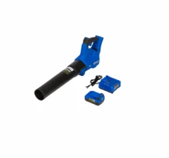 Kobalt KHB 4224A-03 24-volt Max 500-CFM 120-MPH Brushless Handheld Cordless Electric Leaf Blower 4 Ah (Battery & Charger Included) -Kobalt 2 105