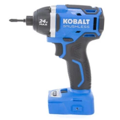 Kobalt 4-Tool 24-Volt Lithium Ion Brushless Power Tool Combo Kit With Soft Case With Battery And Charger -Kobalt 32018714b L