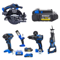 Kobalt XTR 3-Tool Combo Kit - Batteries, Charger And Hard Case Included - Brushless Motor 11 Kobalt XTR 3-Tool Combo Kit - Batteries, Charger And Hard Case Included - Brushless Motor -Kobalt 32165010b L