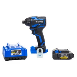 Kobalt XTR 24-V 1/4-in Impact Driver - Variable Speed - Charger, Battery And Accessories Included -Kobalt 32165049 L
