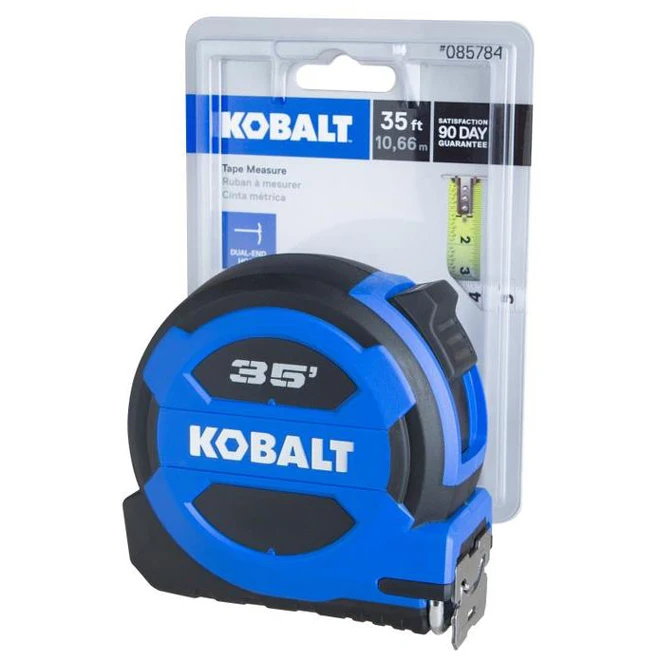 Kobalt 35-ft Blue Self-Locking Measuring Tape 4 Kobalt 35-ft Blue Self-Locking Measuring Tape - Image 2