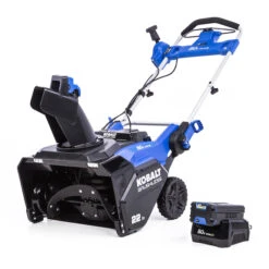 Kobalt 80V-22-in Single Stage Electric Cordless Snow Blower - 1 Battery Included 7 Kobalt 80V-22-in Single Stage Electric Cordless Snow Blower - 1 Battery Included -Kobalt 41537707 L