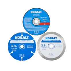 Kobalt 3-Pack 4-in Dry Cut Only Set High-Speed Steel Circular Saw Blade Set -Kobalt 45595008e L