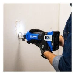 Kobalt 24-V Max Cordless Rotary Cut-Out Tool - Brushless Motor - Black And Blue - Bare Tool Without Battery