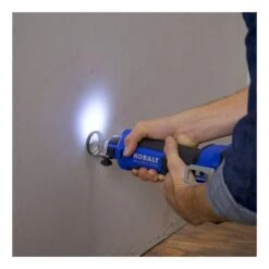 Kobalt 24-V Max Cordless Rotary Cut-Out Tool - Brushless Motor - Black And Blue - Bare Tool Without Battery -Kobalt 45595012e L