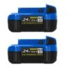 Kobalt 24 V 4.0-Amp Hours Li-ion Battery - 2-Pack - Charger Sold Separately -Kobalt 45595014 L