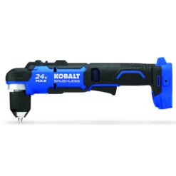 Kobalt Brushless Cordless Right Angle Cordless Drill - 24 V Max - 3/8-in - Bare Tool Without Battery -Kobalt 45595016 L