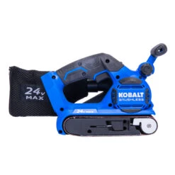 Kobalt 24-V Cordless Belt Sander - Brushless Motor - Black And Blue - Bare Tool Without Battery 10 Kobalt 24-V Cordless Belt Sander - Brushless Motor - Black And Blue - Bare Tool Without Battery -Kobalt 45595019 L