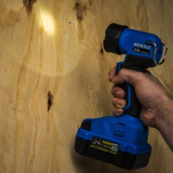 Kobalt 24 V Max Work Lamp - 200 Lumens - Black And Blue - Battery Not Included 7 Kobalt 24 V Max Work Lamp - 200 Lumens - Black And Blue - Battery Not Included -Kobalt 45595023c L