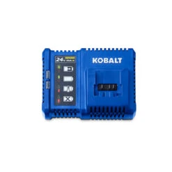 Kobalt 24 V Max Lithium-Ion Battery Charger - Blue - LED Charge Indicator -Kobalt 45595024 L