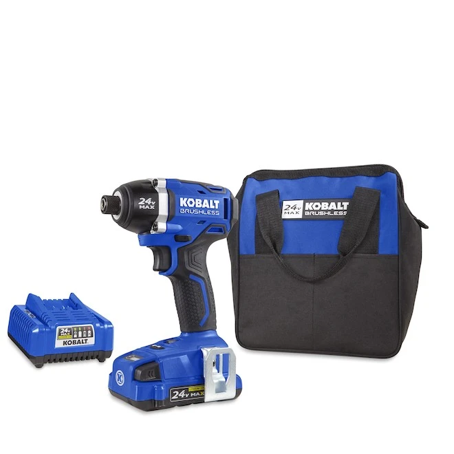Kobalt 24-V Max Cordless Impact Driver Set - Brushless Motor - Charger, Battery And Accessories Included 7 Kobalt 24-V Max Cordless Impact Driver Set - Brushless Motor - Charger, Battery And Accessories Included - Image 5