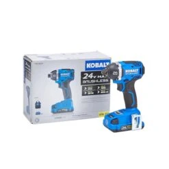 Kobalt 24-V Max Cordless Impact Driver Set - Brushless Motor - Charger, Battery And Accessories Included 9 Kobalt 24-V Max Cordless Impact Driver Set - Brushless Motor - Charger, Battery And Accessories Included -Kobalt 45595033c L