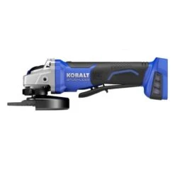 Kobalt 24 V Max Cordless Angle Grinder - Black And Blue - 5/8-in Diameter Arbor - Bare Tool Without Battery -Kobalt 45595035 L