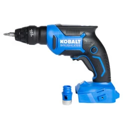 Kobalt 24-V Drywall Screwgun - Blue - Brushless Motor - Bare Tool Without Battery -Kobalt 45595041 L