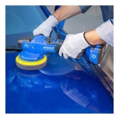 Kobalt 24-V Max Brushless Motor 6-in Polisher - 3 Pads Included - Black And Blue - Bare Tool Without Battery -Kobalt 45595047e L