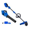 Kobalt 40-Volt Max 520-CFM Leaf Blower And 15-in String Trimmer Combo Kit - Battery And Charger Included -Kobalt 45595064 L