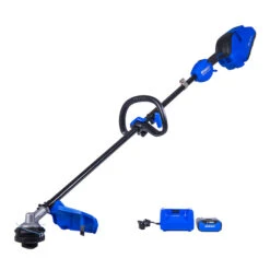 Kobalt 40 V Max Cordless String Trimmer - Black And Blue With Battery And Charger -Kobalt 45595068 L