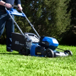 Kobalt Lawn Mower With LED Headlights And 80 V Battery - 21-in - Brushless Motor -Kobalt 46835083b L