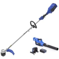Kobalt String Trimmer And Blower Combo With 80 V Battery - 14-16-in - 630 CFM - Brushless Motor -Kobalt 46835086 L