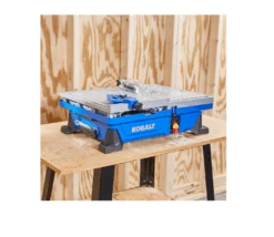Kobalt KWS B72-06 7-in 6-Amp Wet Tabletop Sliding Table Tile Saw -Kobalt 6 135