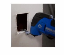 Kobalt KMT 124B-03 18-Piece Brushless 24-volt Max Variable Speed Oscillating Multi-Tool Kit With Soft Case -Kobalt 6 137