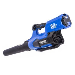 Kobalt 80 V Brushless Cordless Leaf Blower With 2.5 A Battery And 2 A Charger -Kobalt 65415000c L
