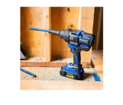 Kobalt KXIW 1424A-03 24-Volt XTR Variable Speed Brushless 1/2-in Drive Cordless Impact Wrench (1-Battery Included) -Kobalt 7 123