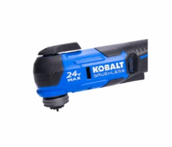 Kobalt KMT 2624A-03 17-Piece Brushless 24-volt Max Variable Speed Oscillating Multi-Tool Kit With Soft Case (1-Battery Included) -Kobalt 8 134