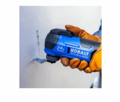 Kobalt KMT 2624A-03 17-Piece Brushless 24-volt Max Variable Speed Oscillating Multi-Tool Kit With Soft Case (1-Battery Included) -Kobalt 9 112