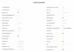 Kobalt KM 2041B-06 40-volt Max Brushless 20-in Cordless Electric Lawn Mower 5 Ah 21 Kobalt KM 2041B-06 40-volt Max Brushless 20-in Cordless Electric Lawn Mower 5 Ah -Kobalt 9 63