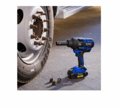 Kobalt KXIW 1424A-03 24-Volt XTR Variable Speed Brushless 1/2-in Drive Cordless Impact Wrench (1-Battery Included) -Kobalt 9 96