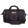 Kobalt 16-in Black Polyester Zippered Tool Bag -Kobalt 92355000 L
