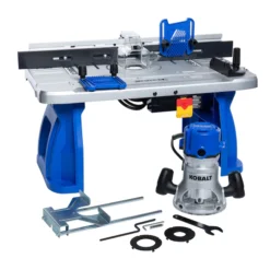 Kobalt K11RTA-03 1/4-in And 1/2-in-Amp Fixed Corded Router Table (Tool Only)
