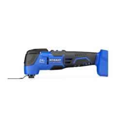 Kobalt KMT 124B-03 18-Piece Brushless 24-volt Max Variable Speed Oscillating Multi-Tool Kit With Soft Case -Kobalt Kobalt KMT 124B 03 18 Piece Brushless 24 volt Max Variable Speed Oscillating Multi Tool Kit with Soft Case